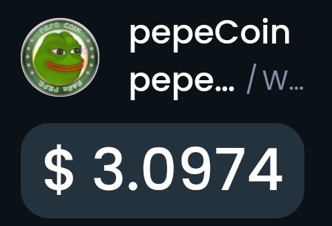 Lemonizer_'s tweet image. We are back above $3

Next stop: moon 🌙 
@pepecoins #getbased