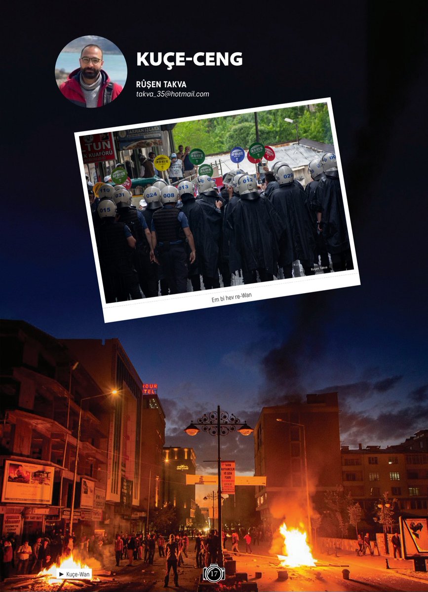 suretgraff's tweet photo. Ruṣen Takva • Kuçe-Ceng

@RusenTakva

Hejmara yekem, rûpel: 17-21

@suretgraff @avestayayin

#kurdish #kurdî #kovar #magazine #documanteryphotography #publishing #weṣangerî  #sûretgraf https://t.co/dBGF8YpN7C