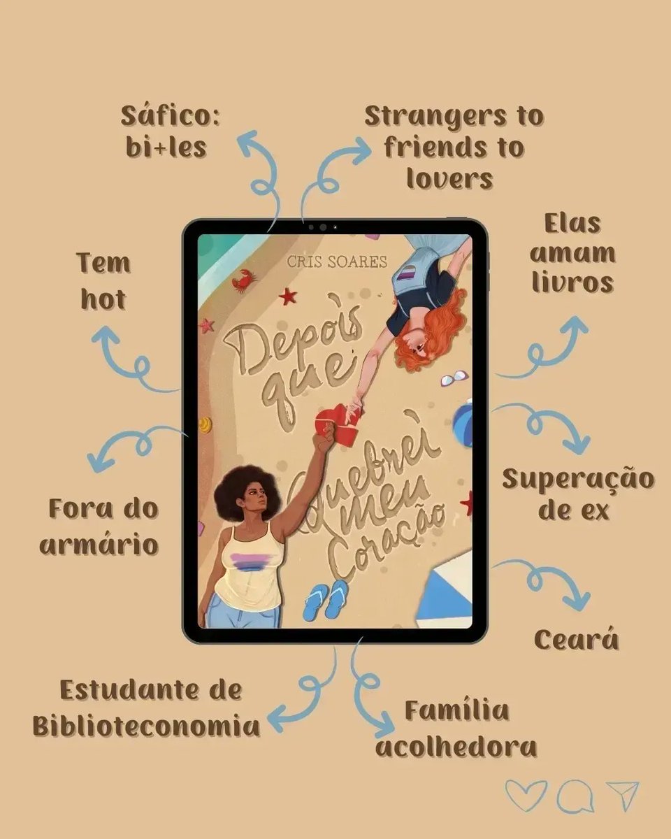 crisautora's tweet photo. Depois Que Quebrei Meu Coração está no #EnchaSeuKindle por apenas R$1,99🗣🗣🗣🗣🗣

Bora de romance sáfico?

https://t.co/ouE4W98TA7 https://t.co/r1h1ZPD0DX