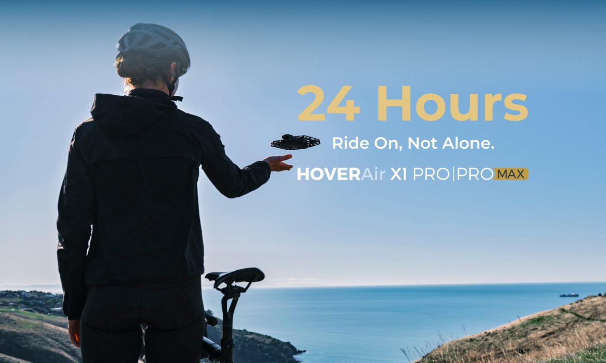 HOVERAir_Global's tweet photo. 🔥HOVERAir X1 PRO &amp; PROMAX: See you in 24 hours!

Don’t just observe—get ready to capture the extraordinary. In just 24 hours, the sky will be your limit.  Stay tuned to Indiegogo! 👉https://t.co/x1y0pbYYOi
#HOVERAir #FlyingCameraGonePro #HOVRAirX1PROMAX https://t.co/IBKpl4kM0H