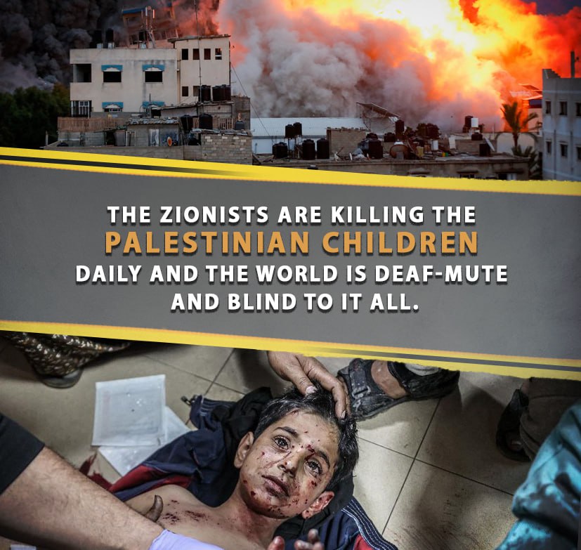 صمود غزة أكبر رد على الاستكبار، والمقاومة هناك صامدة وبإذن الله النصر قريب #غزه_تقاوم_وستنتصر_بأذن_الله #غزه_اذلت_استكبارهم