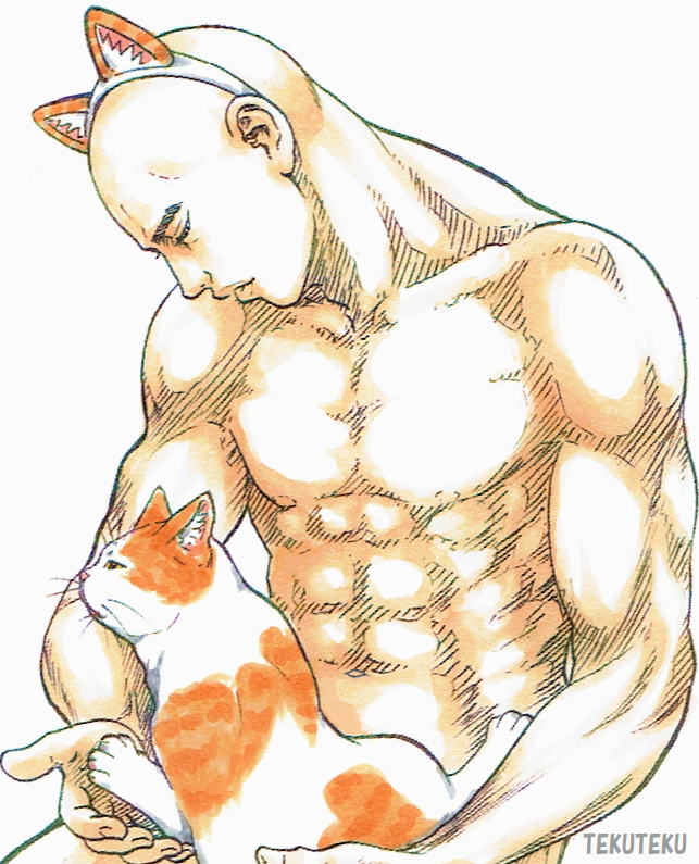 「猫にはなれないし敵わないしせっかく人なので意味深い為になることもたまに言えてくだ」|TEKUTEKUのイラスト