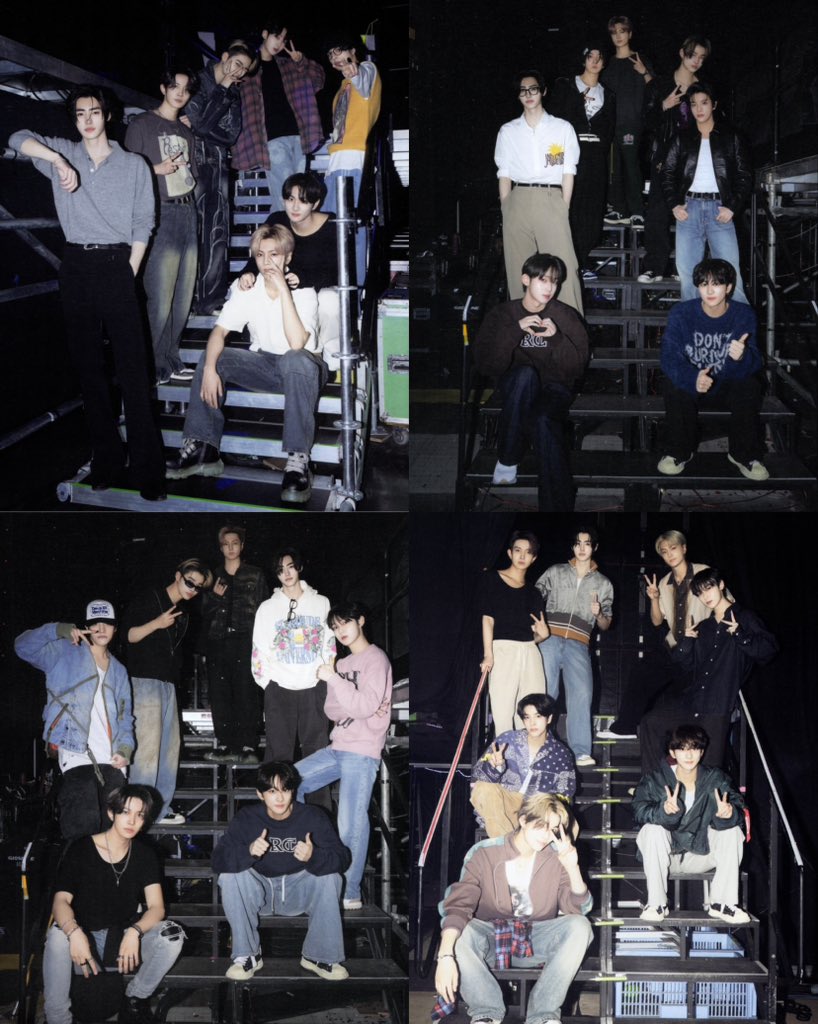 these enha backstage photos 😍