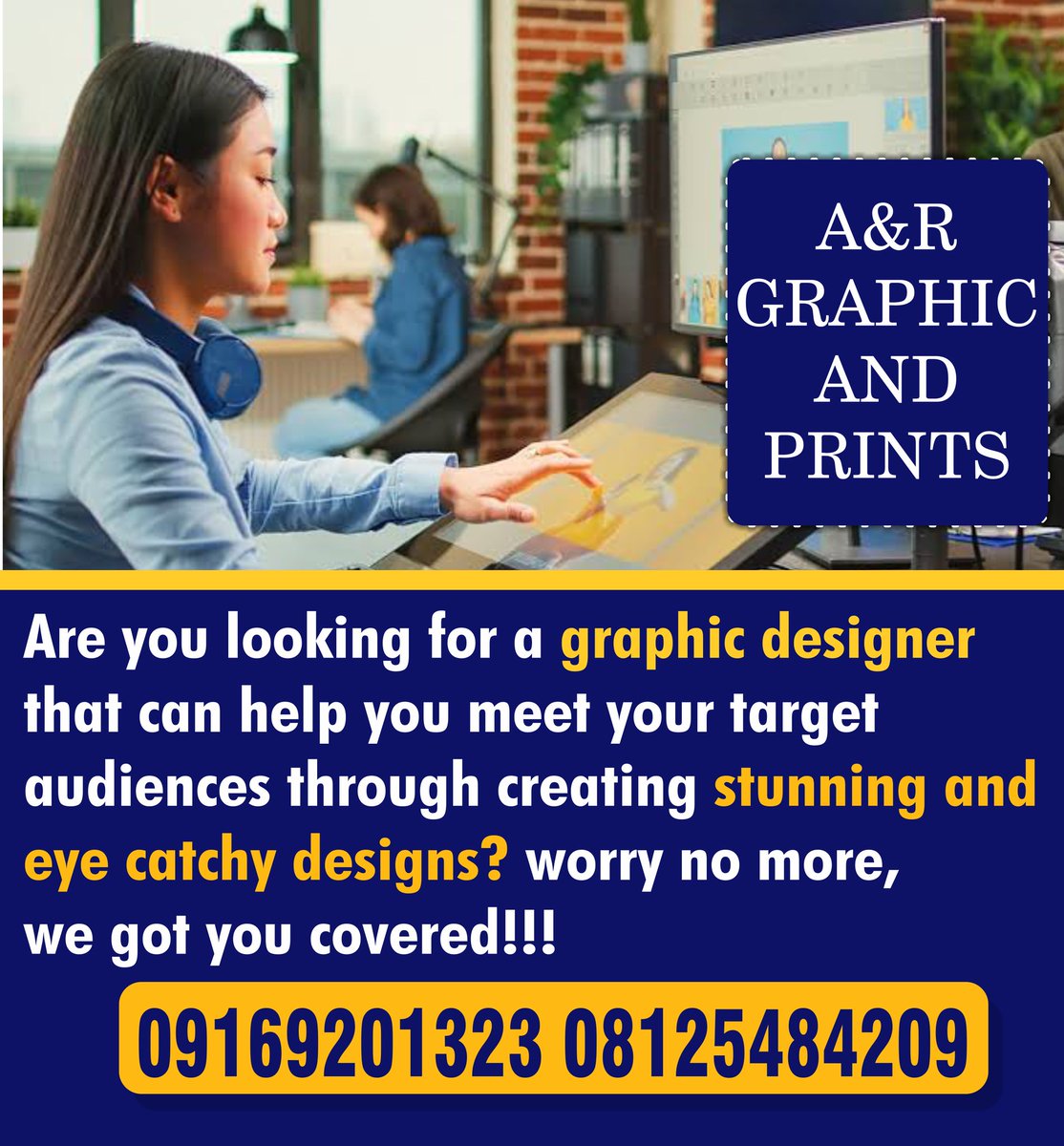 Good morning, u are always a DM away, trust us with ur designs 💯