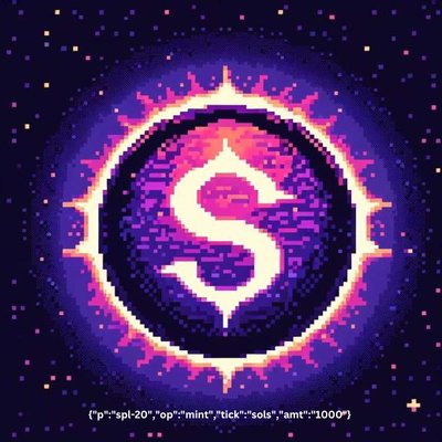Merousthon's tweet photo. Just buy more $Sols SPL20 { First inscription on #Solana }
For me, the inscription hype will come back in force on all blockchains. Prepare like you did a few months ago ๐
#Spl20 #Inscription #Sol $Sol #Nft https://t.co/UatIB1L7j1