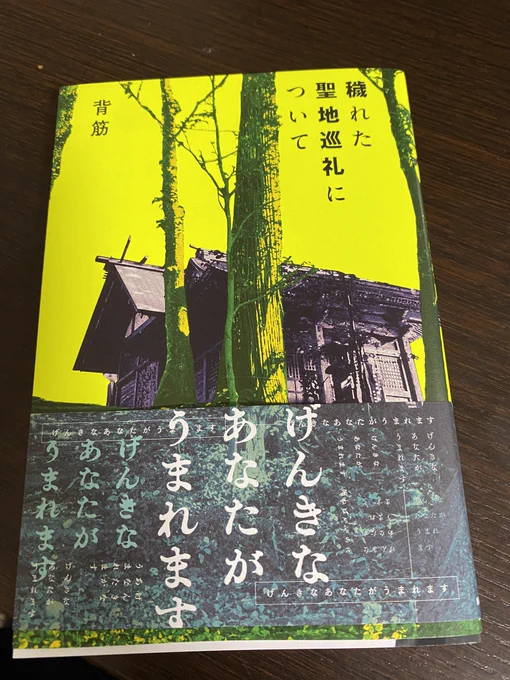 「穢れた聖地巡礼について」、見本誌いただきました。ありがとうございます!9月3日発売予定! 