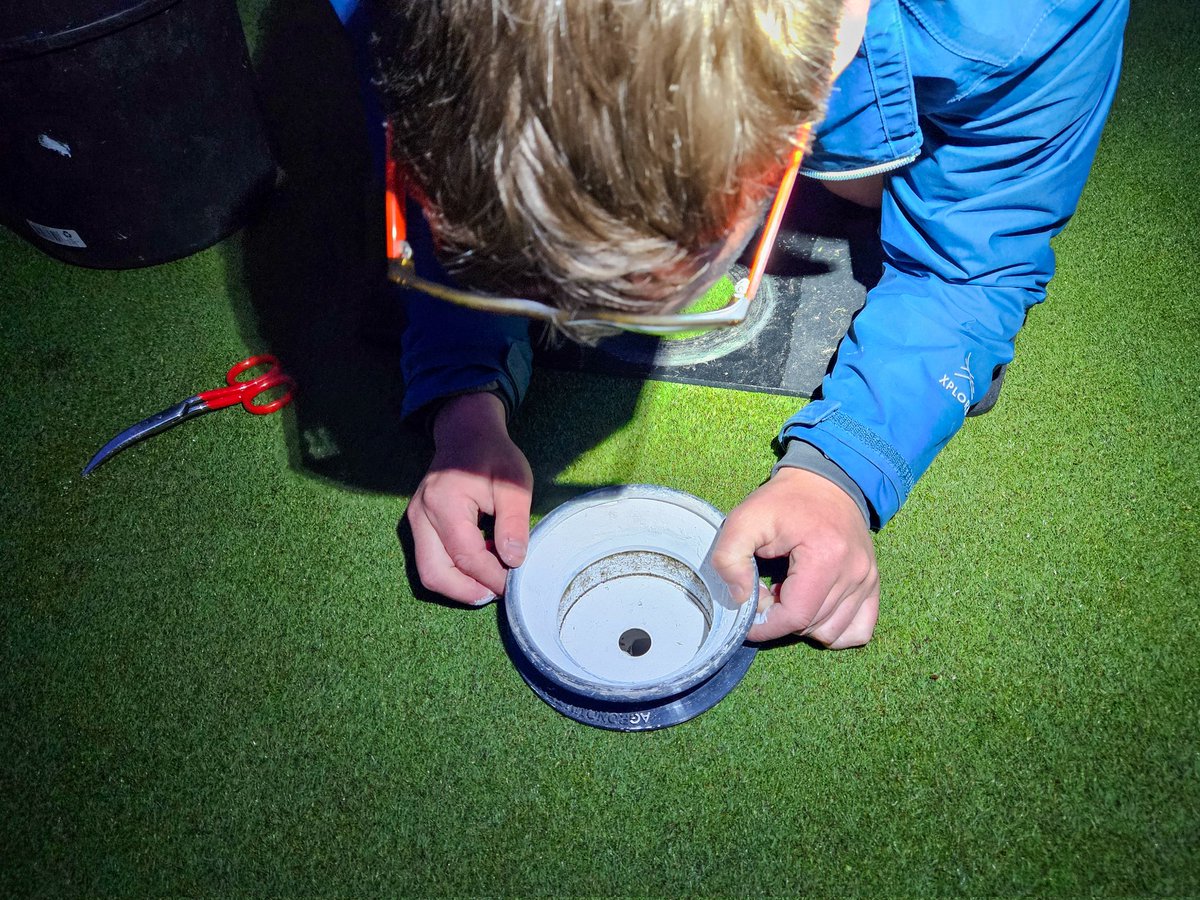 Morning round 2 and 3 prep complete! Top job by all ⛳️🇩🇰 <a href="/greenkeeper1/">Spencer Lloyd-Pye</a> <a href="/LubkerGolf/">Lübker Golf Resort</a> 
<a href="/DPWorldTour/">DP World Tour</a>