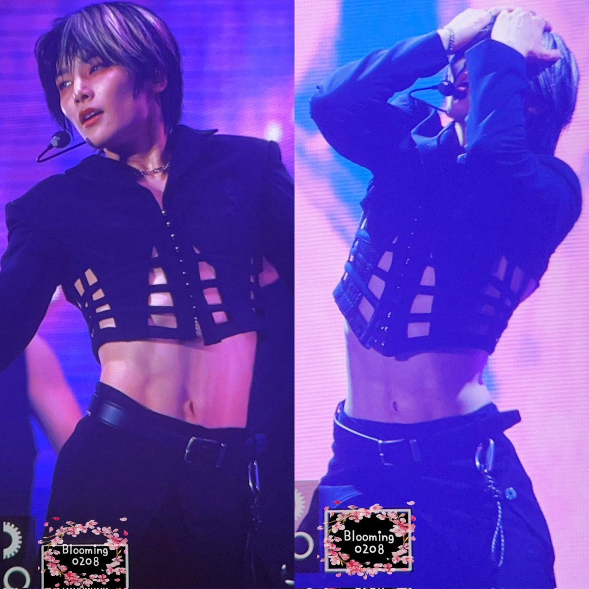 I.N at Stray Kids concert in Seoul today.