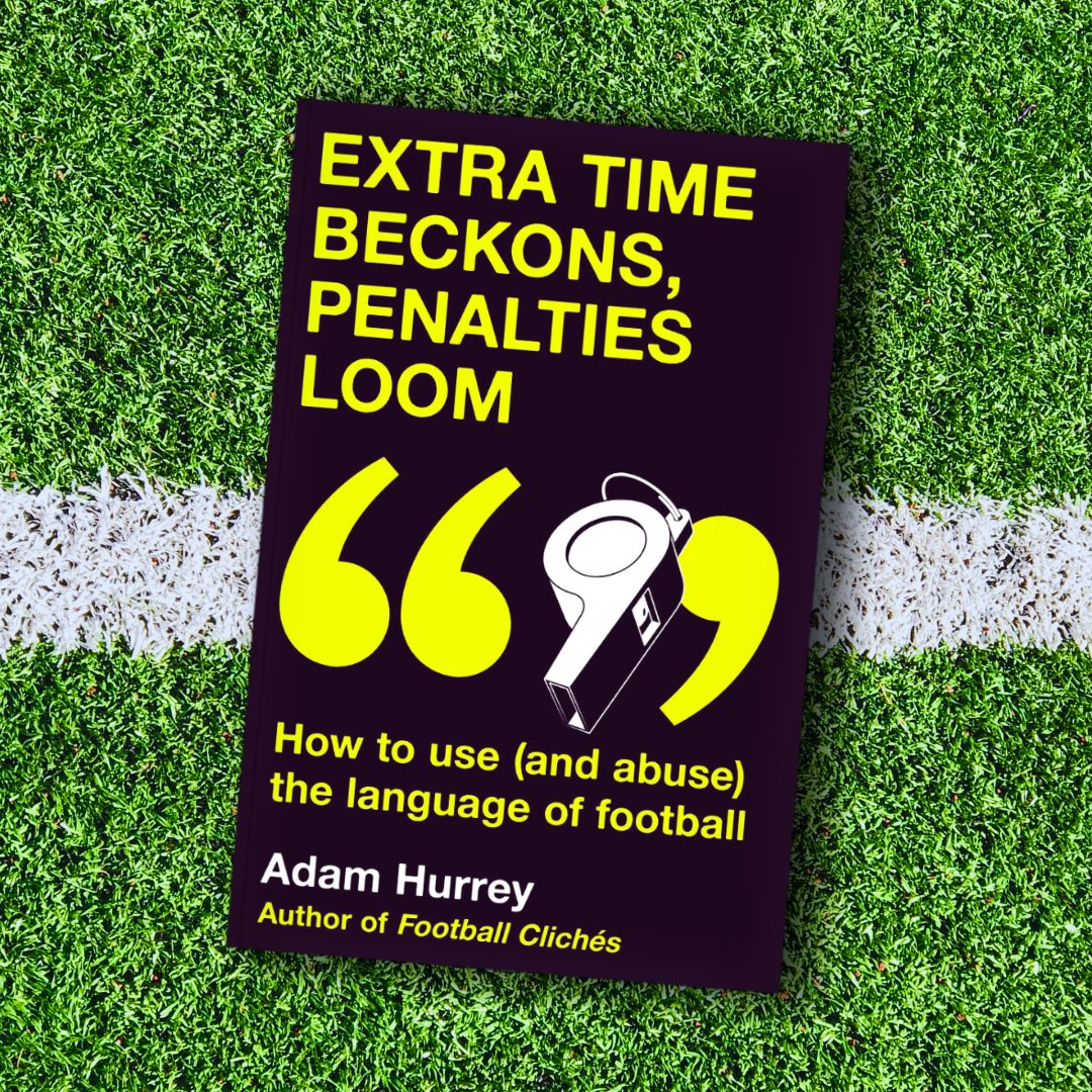 'The funniest, smartest book on the language of football. It sends out a message, silences the doubters and lets its football do the talking... a Rolls-Royce of a book." <a href="/Davidsgoldblatt/">David Goldblatt</a>

Pre-order today <a href="/FootballCliches/">Adam Hurrey</a>'s #ExtraTimeBeckons⚽
geni.us/ExtraTimeBecko…