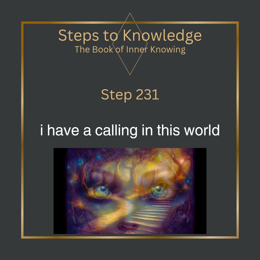Cjtats1975's tweet image. ◇YOU HAVE A CALLING IN THIS WORLD. It is not what you think it is. It will emerge from your Knowledge once #Knowledge is allowed to emerge within your mind. You have a calling in this world because you have come here to do some very #specific things. Your #purpose in this world