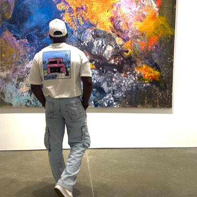 Walking piece of art