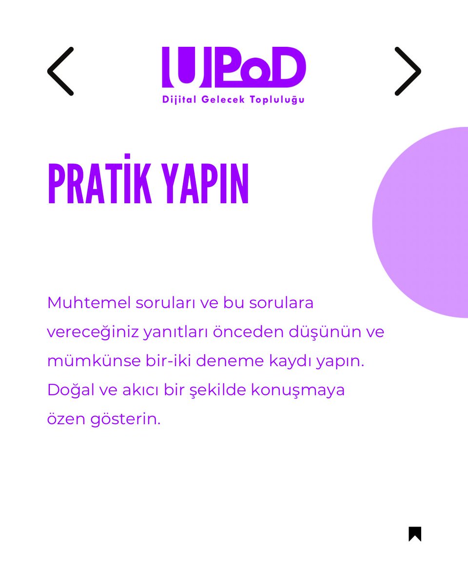 UPoD_Community's tweet photo. #KariyerTrickleri ‘nde bu hafta, IK dünyasında giderek yaygınlaşan video mülakatları konu aldık. Daha önce video mülakat tecrübeniz oldu mu? https://t.co/X4OTheUJUQ