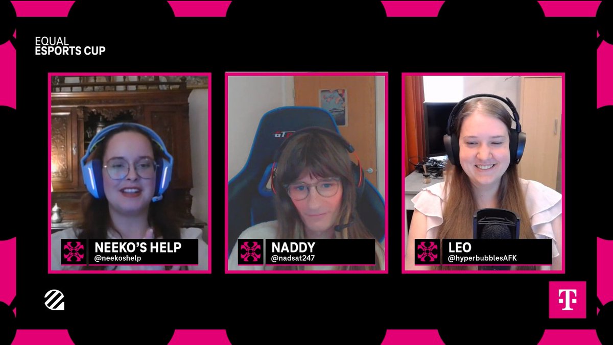 And we're live with our #EqualEsportsCup  semifinals preshow with our first guest, <a href="/Nadsat247/">naddy</a> ! 

Join us now: twitch.tv/euniverse_tv