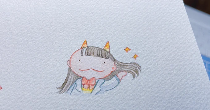 ちゃんと色を塗ったはるかです