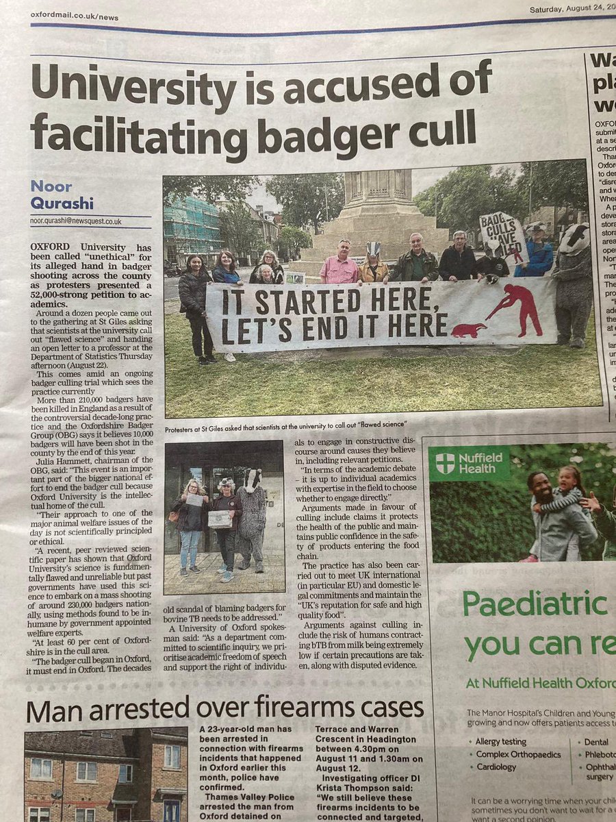 OxonBadgers's tweet photo. @euro_badger @BadgerCrowd https://t.co/fnO7F0Pc7G