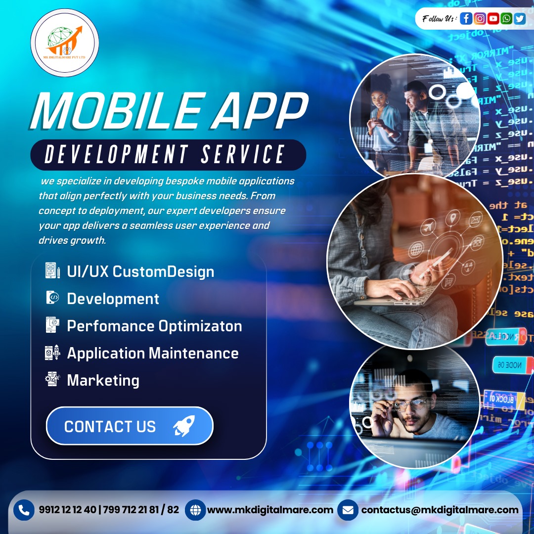 mkdigitalmare's tweet photo. ππ πππππππππππ πππ πππ, we donβt just develop appsβwe create digital experiences that captivate your audience and drive business growth.
Contact Us Today For More Details:
Phone: 9912121240 or 7997122181
Website: https://t.co/gBnfaDXMje
#mkdigitalmare https://t.co/lt1ILc5kAt