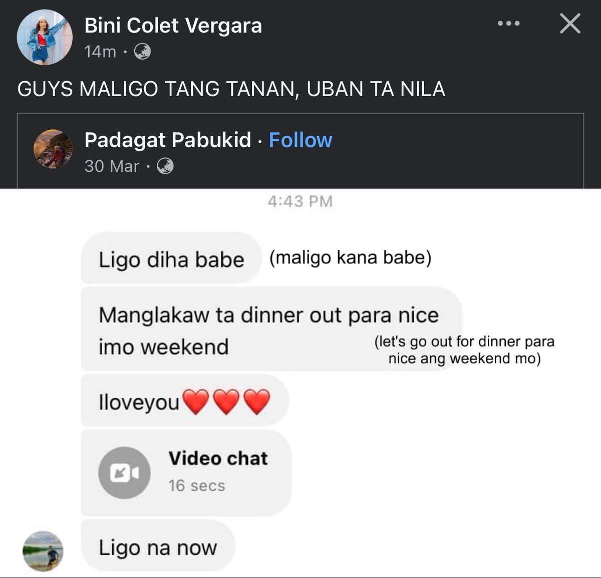 tausjnk's tweet photo. ayan naman si Colet HAHSGSHSHAHAHHA 😭 

🐺: “Guys, maligo tayong lahat! Sama tayo sa kanila” https://t.co/a15rRExXyx