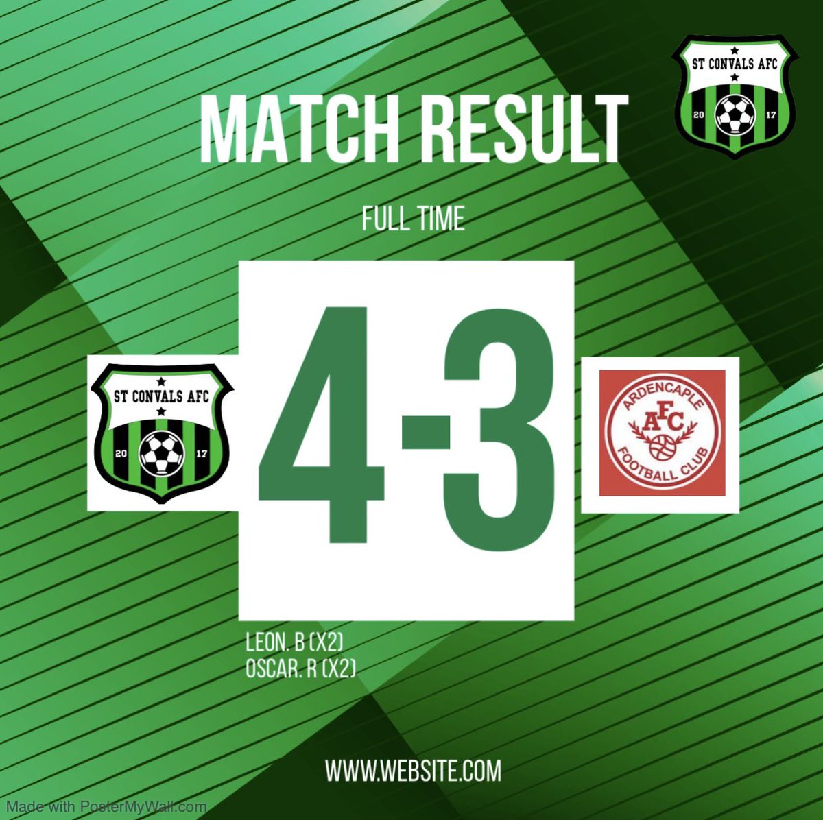 st conval afc 2011 (@afcconval) on Twitter photo 