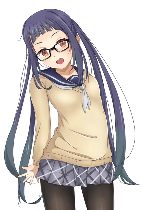#無言で眼鏡娘をあげる見た人もやる 