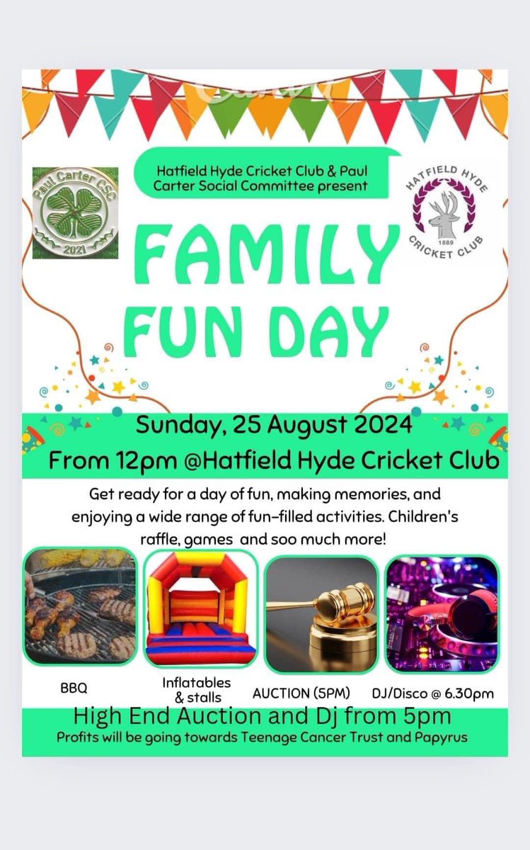 Washout weekend but hopefully it will be dry for tomorrow’s 6-a-side fun day!!!