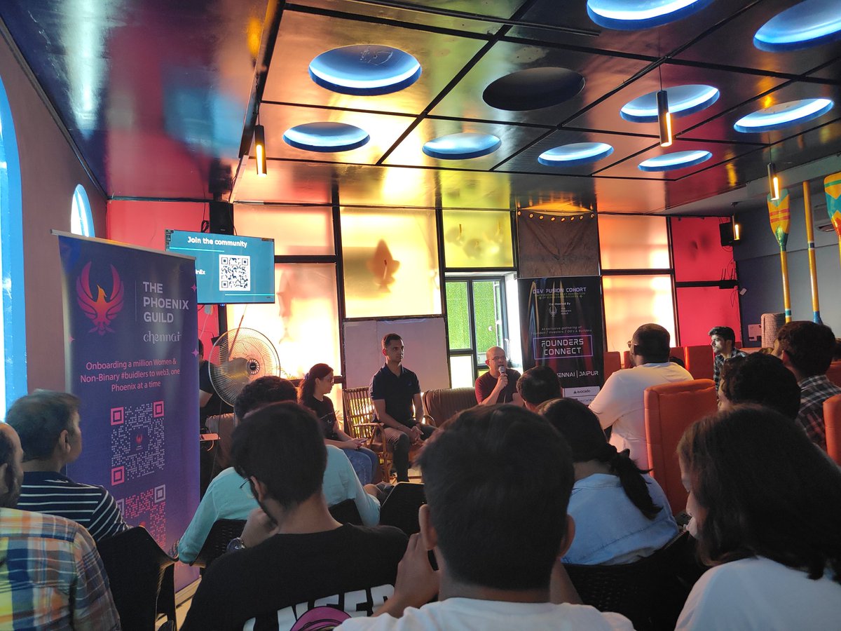 NishanthSpk's tweet photo. 🚀 Thrilled to be attending the Founders Connect Meet hosted by @TPG_Chennai and organized by the dynamic @DevFusionCohort! 🚀. Excited to connect with visionary entrepreneurs, share ideas, and unlock opportunities.  @kanalabs, @ns_karthik, @RiteshKant3 
 #Web3 #FoundersConnect https://t.co/nK4G7Jj9g9