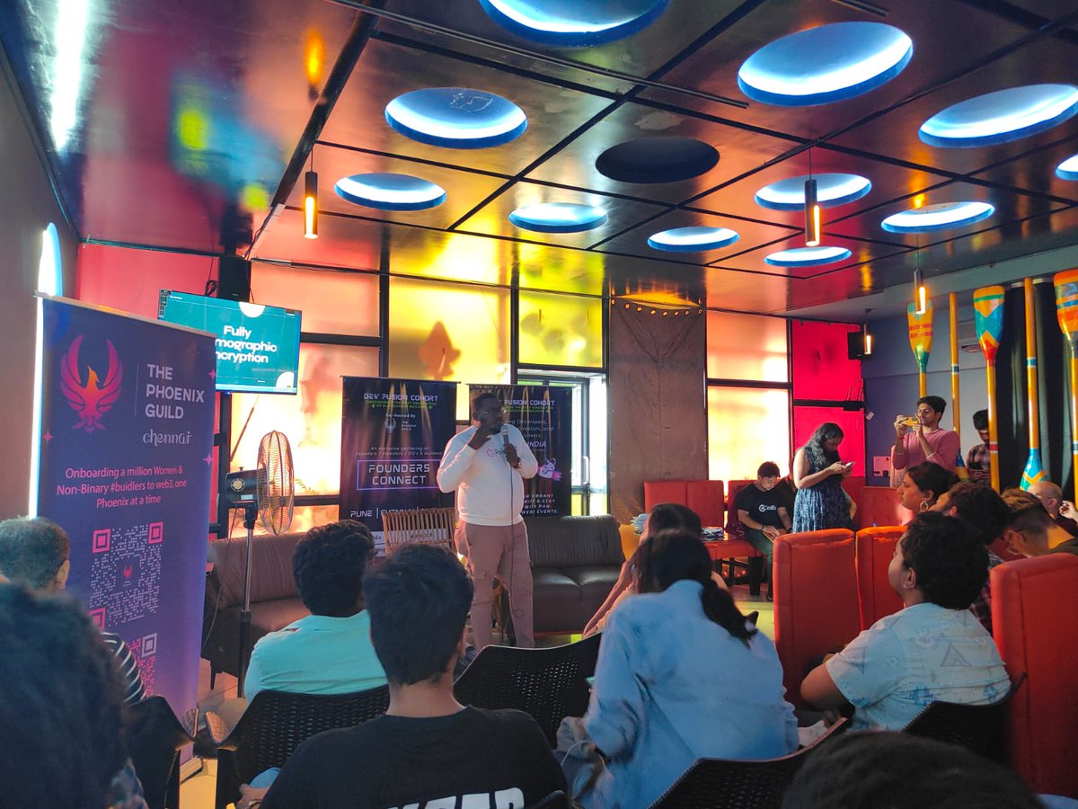 NishanthSpk's tweet photo. 🚀 Thrilled to be attending the Founders Connect Meet hosted by @TPG_Chennai and organized by the dynamic @DevFusionCohort! 🚀. Excited to connect with visionary entrepreneurs, share ideas, and unlock opportunities.  @kanalabs, @ns_karthik, @RiteshKant3 
 #Web3 #FoundersConnect https://t.co/nK4G7Jj9g9