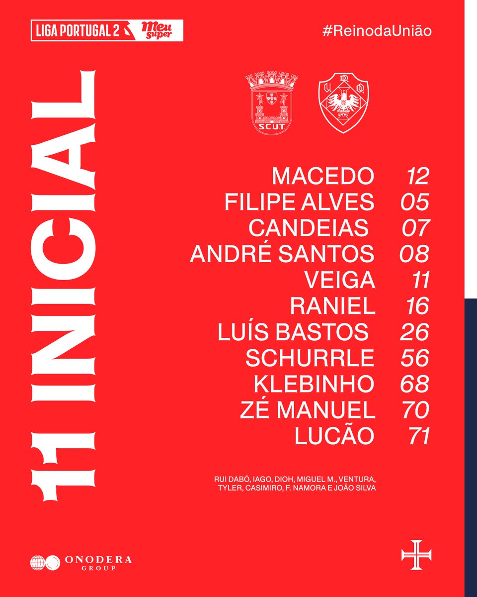 oliveirense_sad's tweet photo. #SCUTUDO โ๏ธ Eis o 11 da nossa uniรฃo para hoje!
๐ฝ๐๐๐๐ ๐๐ ๐๐๐รฃ๐
#ReinoDaUniรฃo
#UDOliveirenseSAD #UDO https://t.co/mhJKQs4fMs