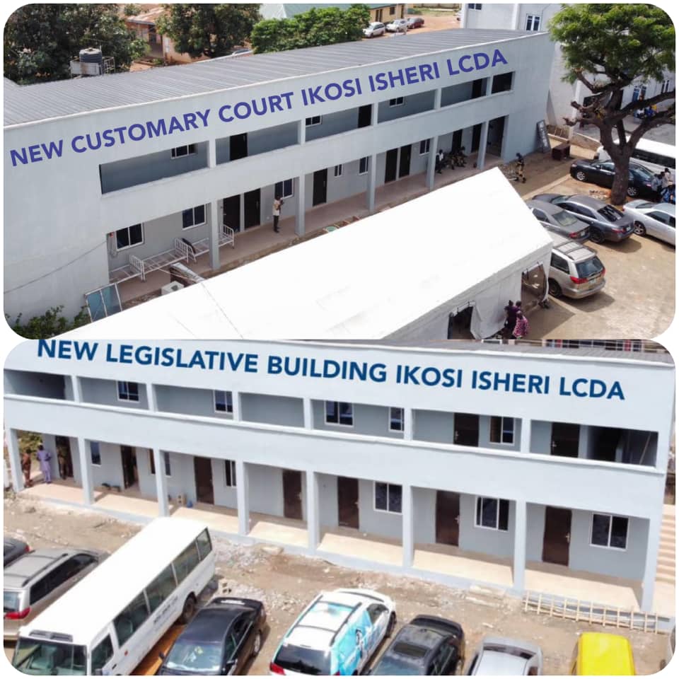 IkosiIsherilcda's tweet image. New Legislative Building and Customary Court... Ready to be commissioned in Ikosi-isheri LCDA.

#MadamProjects