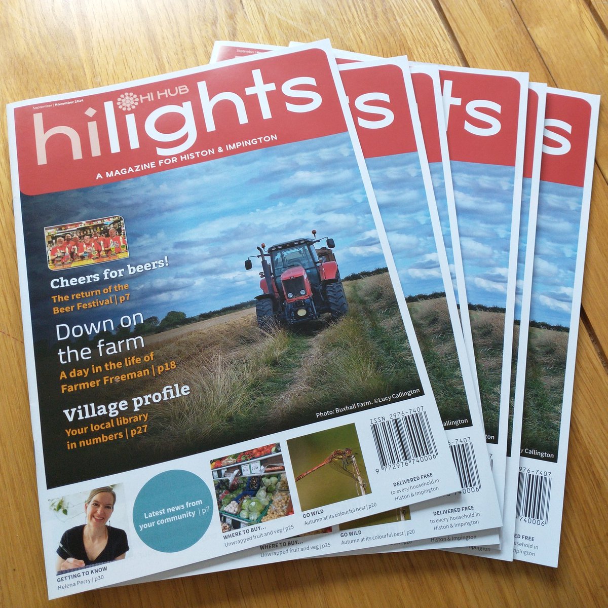 HIHUBInfo1's tweet photo. The autumn issue of #hilights magazine is back from local printer, Print Out. Crammed with #community happenings and features which we hope you will enjoy. Let us know what you think! #HIHUB https://t.co/IQoXycRBCf