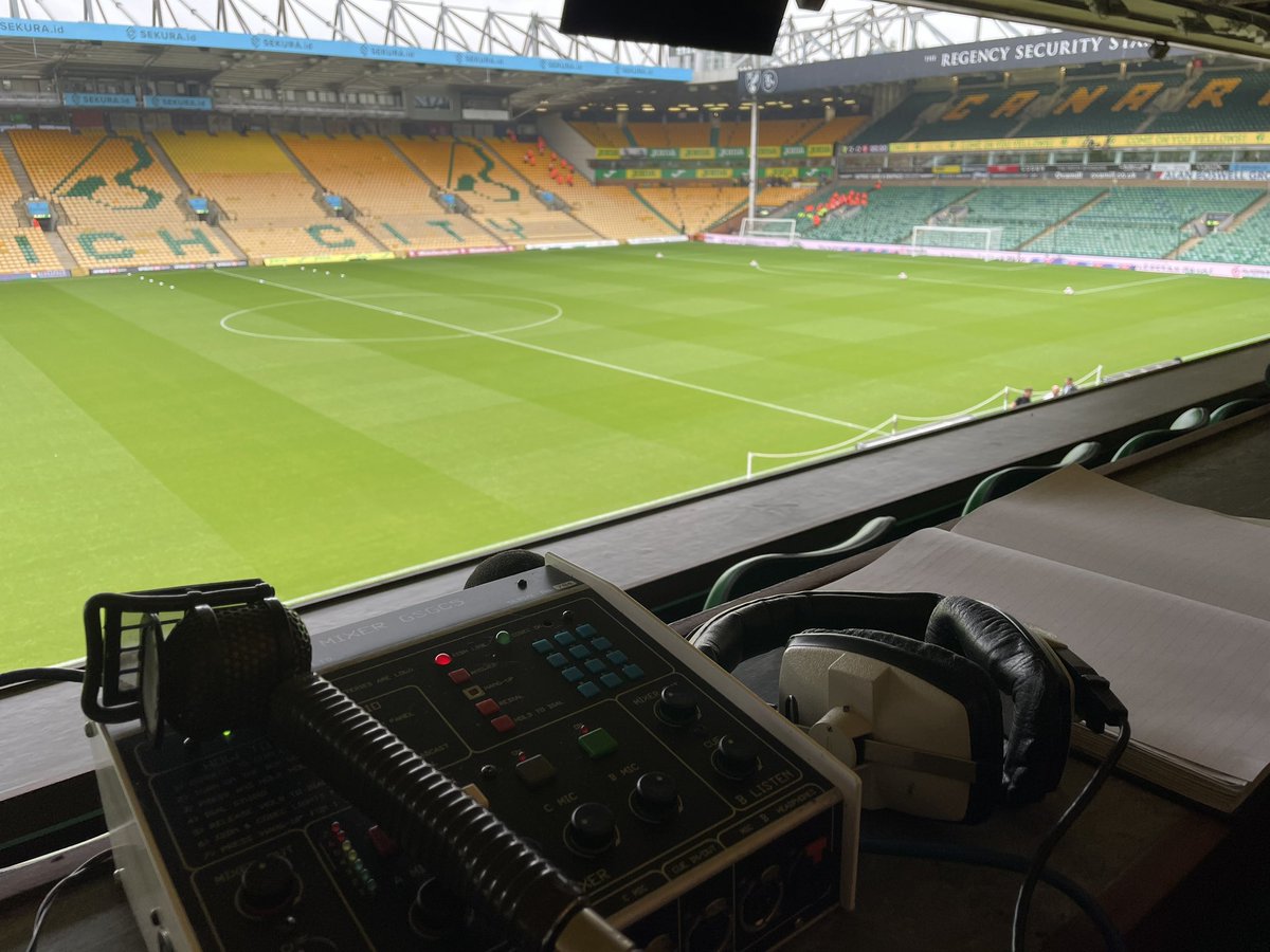 Laurence Herdman ๐ง๐ป๐ (@lozherdman) on Twitter photo Proud to have played a small part in #MOTD history with ex-colleagues <a href="/TonyHusband/">Tony Husband</a> + <a href="/chriswisey/">Chris Wise</a> - happy 60th + cheers <a href="/solentsport/">BBC Radio Solent Sport</a> for the nostalgic tribute!
Back to Carrow Road today where it started in 2012 for #NorwichCity v #SheffieldUnited #NCFC #SUFC #BBCSport <a href="/bbc5live/">BBC Radio 5 Live</a> Proud to have played a small part in #MOTD history with ex-colleagues <a href="/TonyHusband/">Tony Husband</a> + <a href="/chriswisey/">Chris Wise</a> - happy 60th + cheers <a href="/solentsport/">BBC Radio Solent Sport</a> for the nostalgic tribute!
Back to Carrow Road today where it started in 2012 for #NorwichCity v #SheffieldUnited #NCFC #SUFC #BBCSport <a href="/bbc5live/">BBC Radio 5 Live</a>