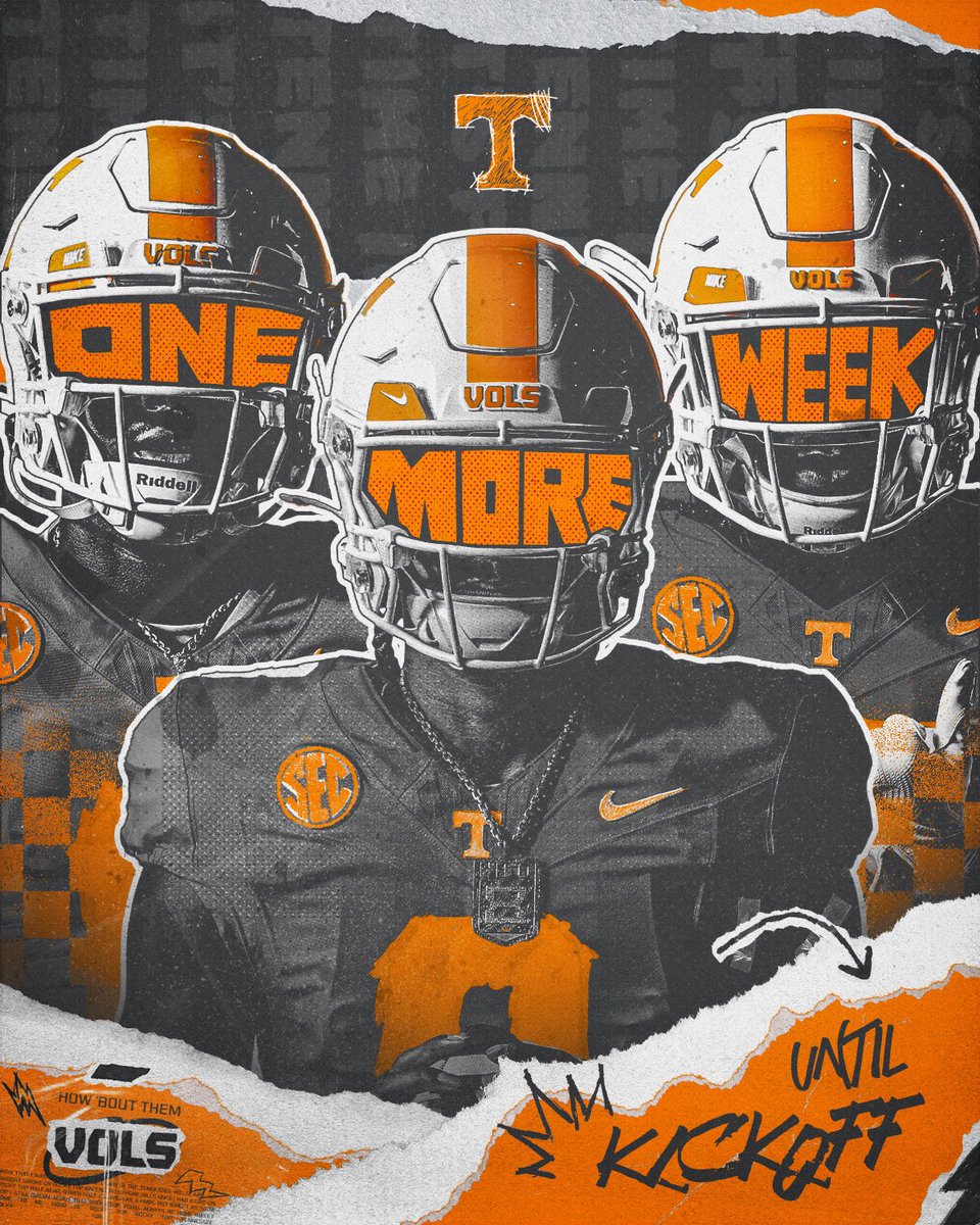 Vol_Football's tweet photo. ᴏɴᴇ. 
ᴍᴏʀᴇ. 
ᴡᴇᴇᴋ.

#GBO 🍊 https://t.co/0PEMwCdmLu