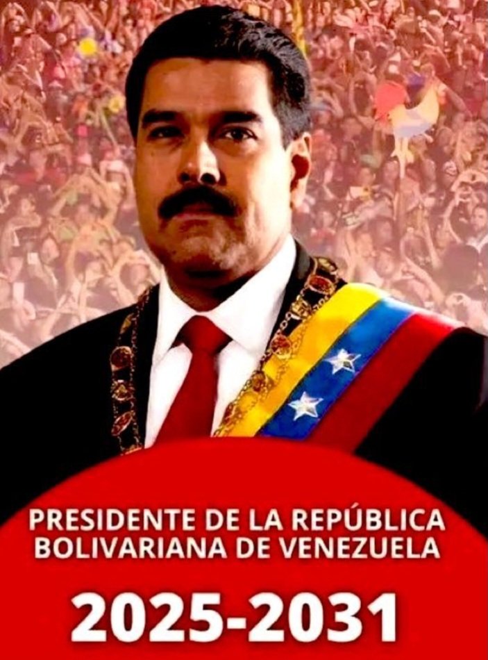 Aquí el presidente de Venezuela hasta 2031.