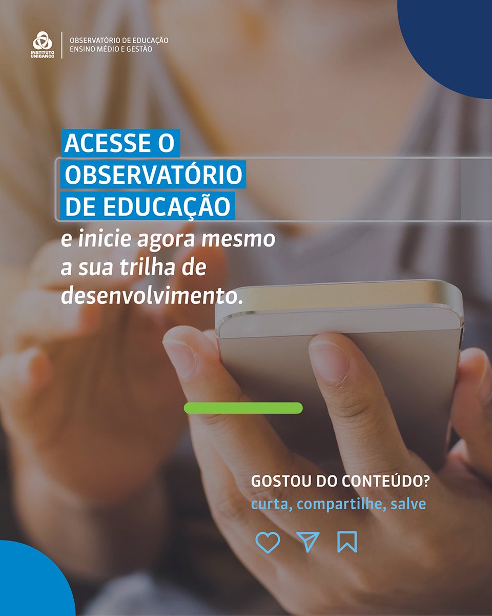 Instituto Unibanco tweet media