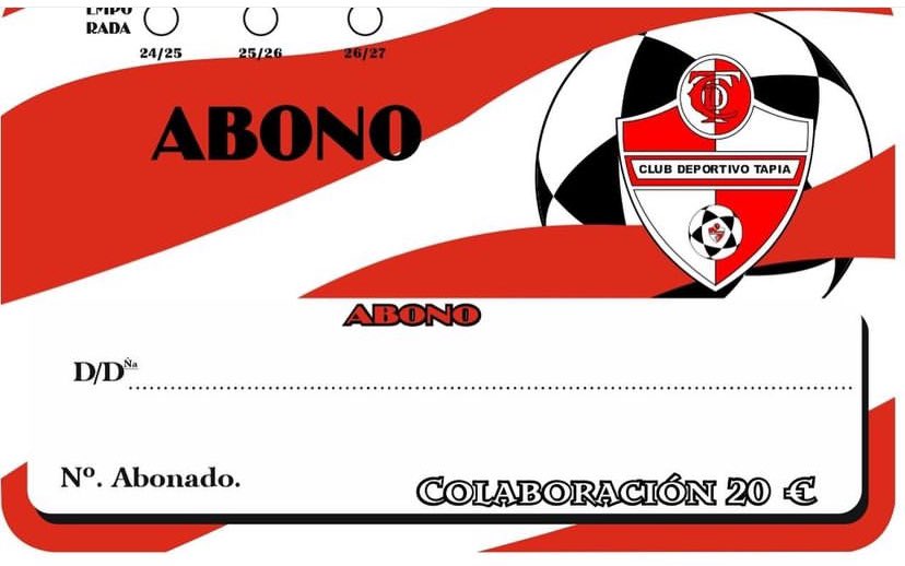 Se venden abonos 24/25 si queréis podéis contactar conmigo ⚽️

colabora con el pueblo ❤️🤍❤️