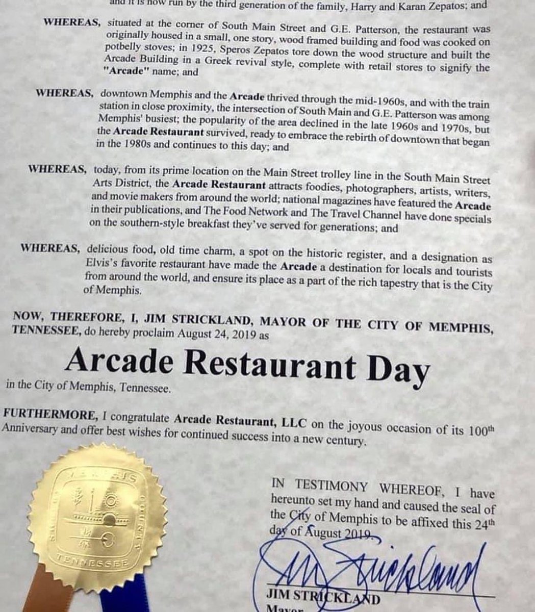 Arcade_Memphis's tweet image. HAPPY ARCADE DAY!! 
Celebrating 105 years today! Thank you to all of our past, present and future customers. You are the reason we are here today!