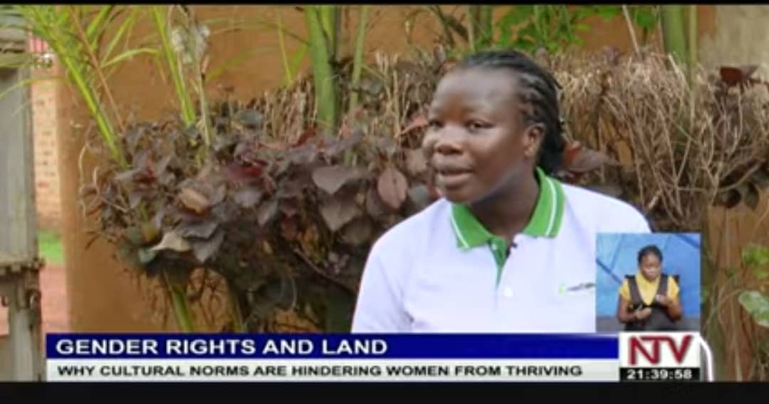Breaking barriers that hinder women from accessing land💪
