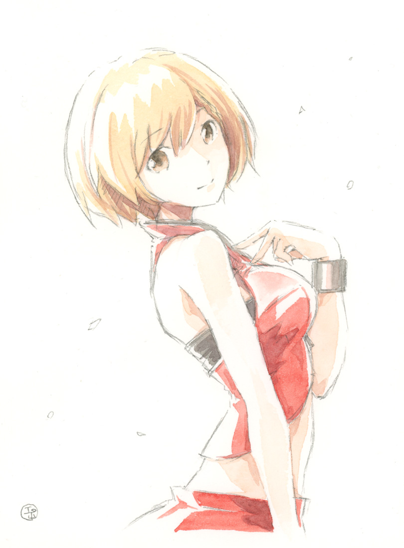メイコ(VOCALOID) 「MEIKOさんカッコエエよね過去絵 」|エポキシパテのイラスト