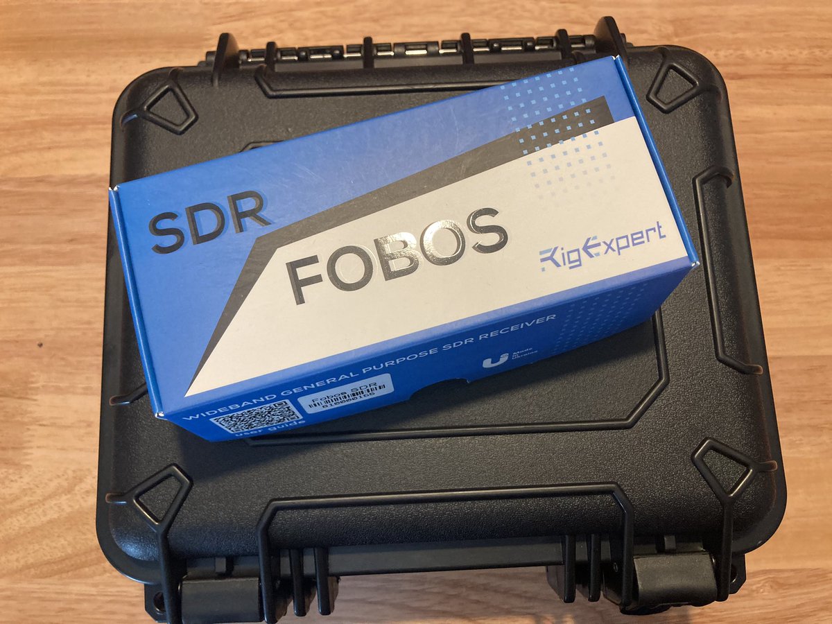 cemaxecuter's tweet photo. Well, well, wellโฆ fresh from Ukraine, this new SDR just landed! Sitting in its box on top of a WarDragon case, and out of the box, keeping it minty with some Listerine sheets. @rigexpert https://t.co/6hzKw4wbp8