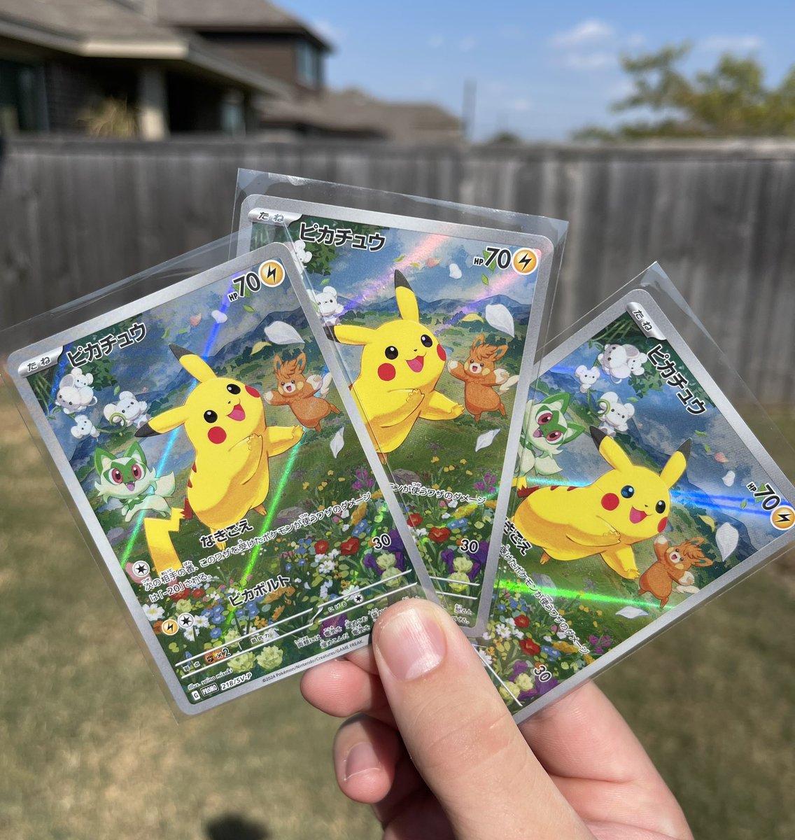 DotsCardShop's tweet image. GIVEAWAY 🚨🚨🚨

Giving away ONE of the Japanese Get Campaign Pikachu Promos to a lucky winner :)

All you have to do is

✅ Like &amp;amp; Rt 
✅ Follow @DotsCardShop 

Drawing the winner on August 28th! Goodluck!