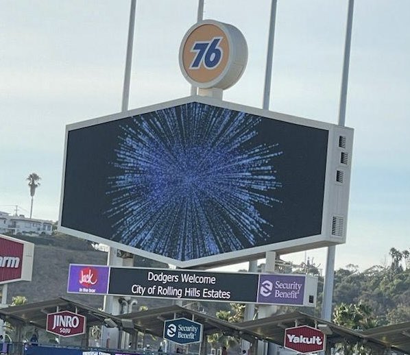 CMofRHE's tweet photo. A fun night out with some of my @CityofRHE work colleagues cheering on the @Dodgers! https://t.co/r2K6cO2qSK