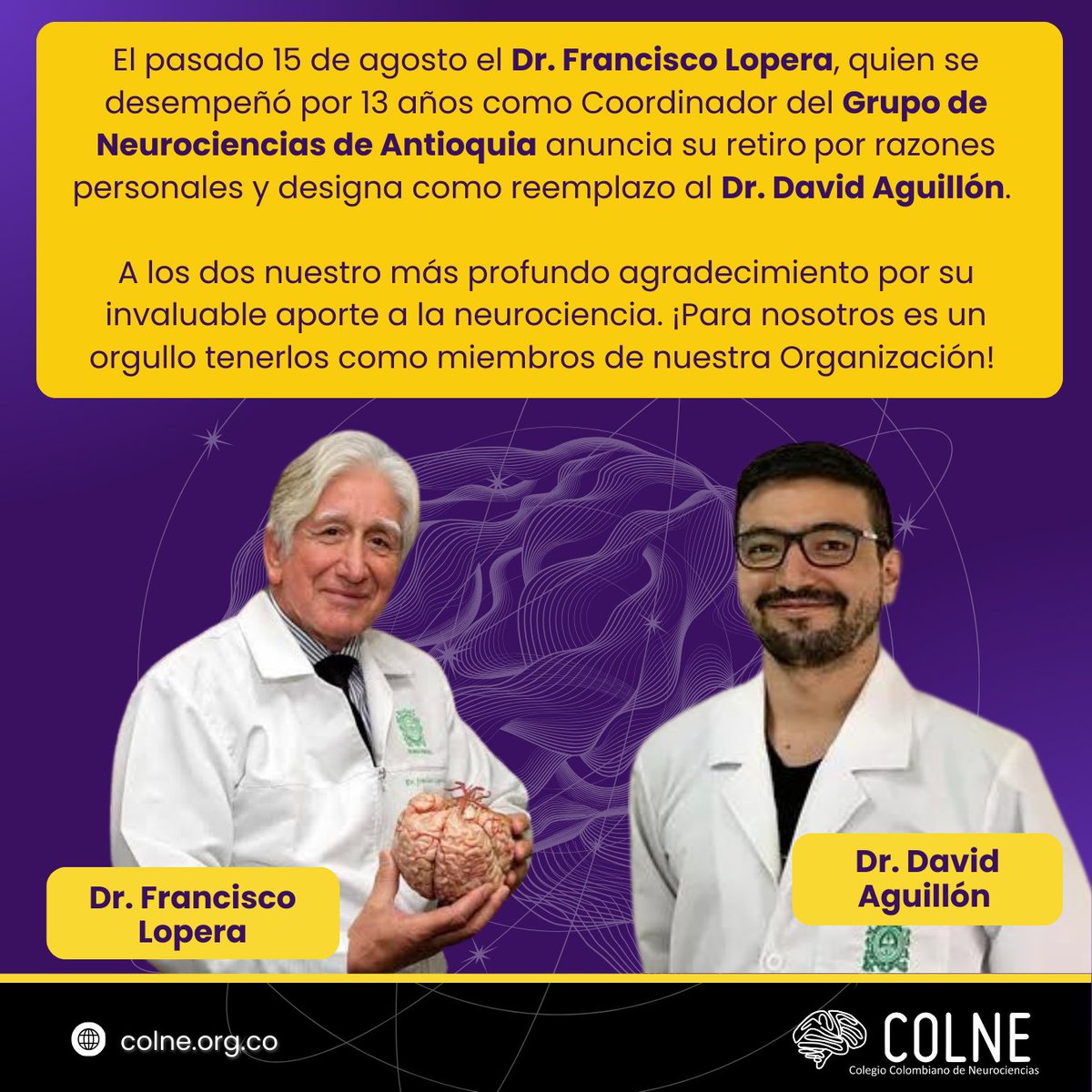 COLNE - Colegio Colombiano de Neurociencias 🧠🇨🇴 tweet media