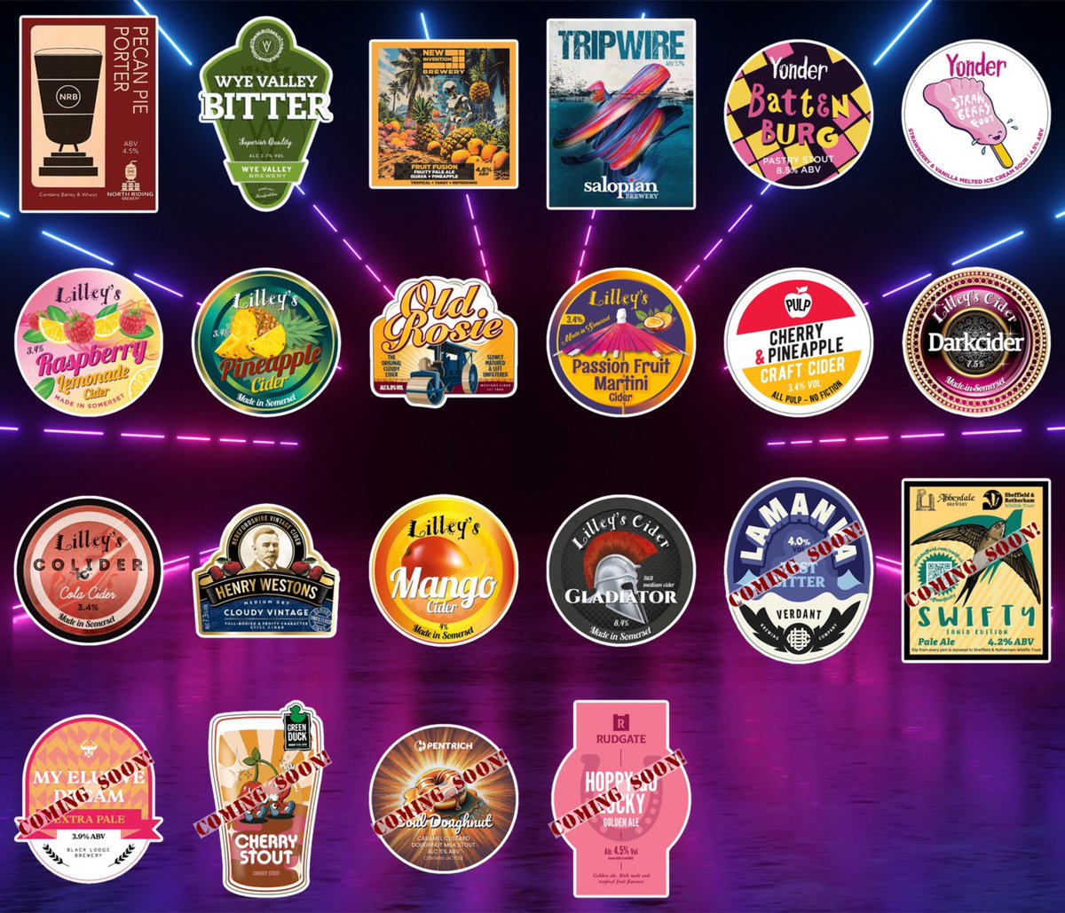 Lordhop2023 (@lordhop20226526) on Twitter photo On the bar today!
Beer Board: goo.gl/4CuiAp
<a href="/northridingbrew/">northridingbrewery</a> <a href="/WyeValleyBrew/">Wye Valley Brewery</a> <a href="/NIBrewery/">New Invention Brewery</a> <a href="/SalopianBrewery/">Salopian Brewery</a> @brewyonder <a href="/lilleyscider/">Lilley's Cider</a> <a href="/PulpCiderCo/">PULP Cider</a>
#RealAleFinder On the bar today!
Beer Board: goo.gl/4CuiAp
<a href="/northridingbrew/">northridingbrewery</a> <a href="/WyeValleyBrew/">Wye Valley Brewery</a> <a href="/NIBrewery/">New Invention Brewery</a> <a href="/SalopianBrewery/">Salopian Brewery</a> @brewyonder <a href="/lilleyscider/">Lilley's Cider</a> <a href="/PulpCiderCo/">PULP Cider</a>
#RealAleFinder