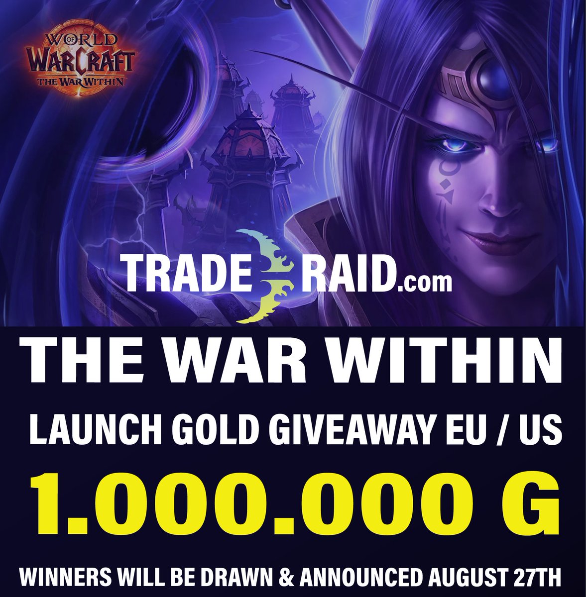 teamtraderaid's tweet photo. HERE'S ANOTHER GOLD GIVEAWAY!

PRIZE: 1.000.000 RETAIL GOLD EU/US💰💰💰

Head over to our instagram right now 👇
https://t.co/7BRtSSdxWR https://t.co/IN3WmYS01t