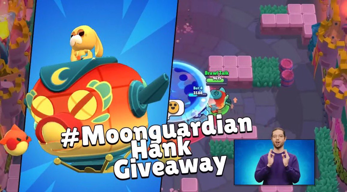 TTL gamers (@ttl_gamers) on Twitter photo 🎁 x2 Moon Guardian Hank giveaway!
How to enter:
❤️ Like + Retweet
✅ Follow <a href="/TTL_gamers/">TTL gamers</a>
⭐️ Tag 2 friends
Winners will be announced on September 12th!
#MoonGuardianHankGiveaway #BrawlStars 🎁 x2 Moon Guardian Hank giveaway!
How to enter:
❤️ Like + Retweet
✅ Follow <a href="/TTL_gamers/">TTL gamers</a>
⭐️ Tag 2 friends
Winners will be announced on September 12th!
#MoonGuardianHankGiveaway #BrawlStars