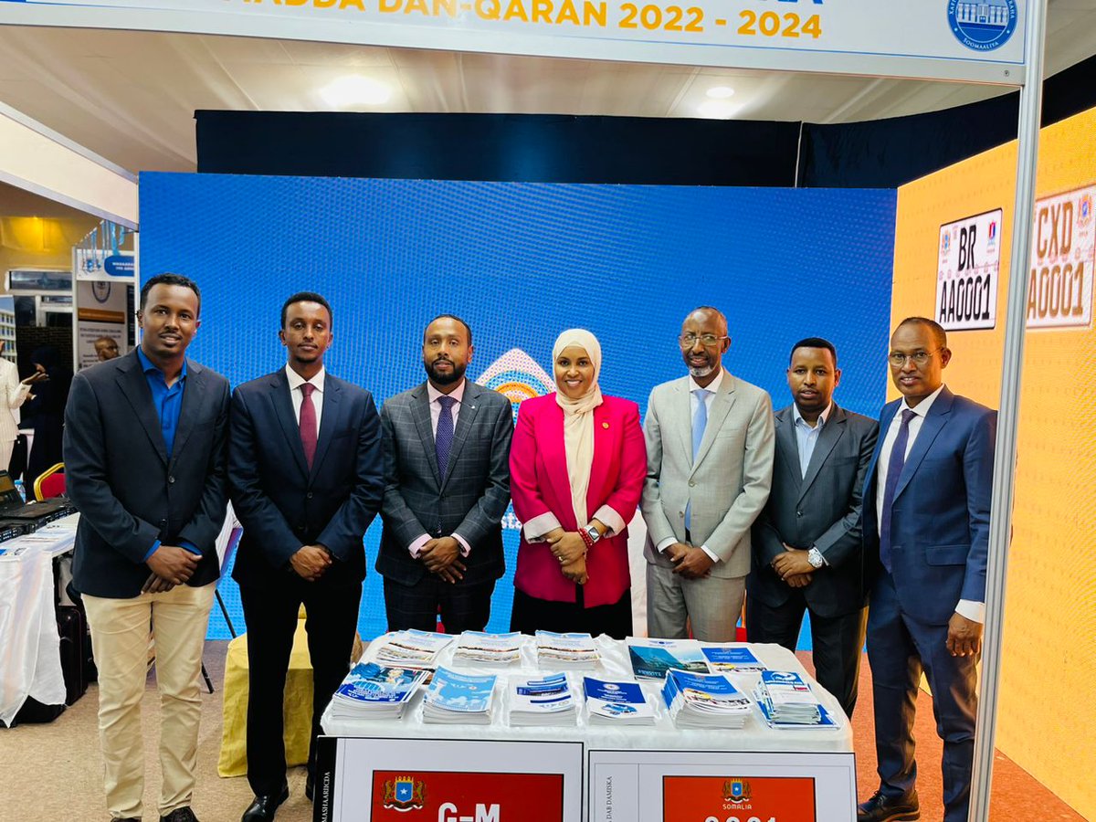 “Join us at our booth to explore the remarkable achievements of the #DanQaran Government in the Transport and Civil Aviation industry from 2022 to 2024. 🛫🌟 #DanQaran #Progress” <a href="/fardowsaegal/">Fardowsa Osman Egal</a>  <a href="/Amoallinh/">Ahmed M Hassan</a>
