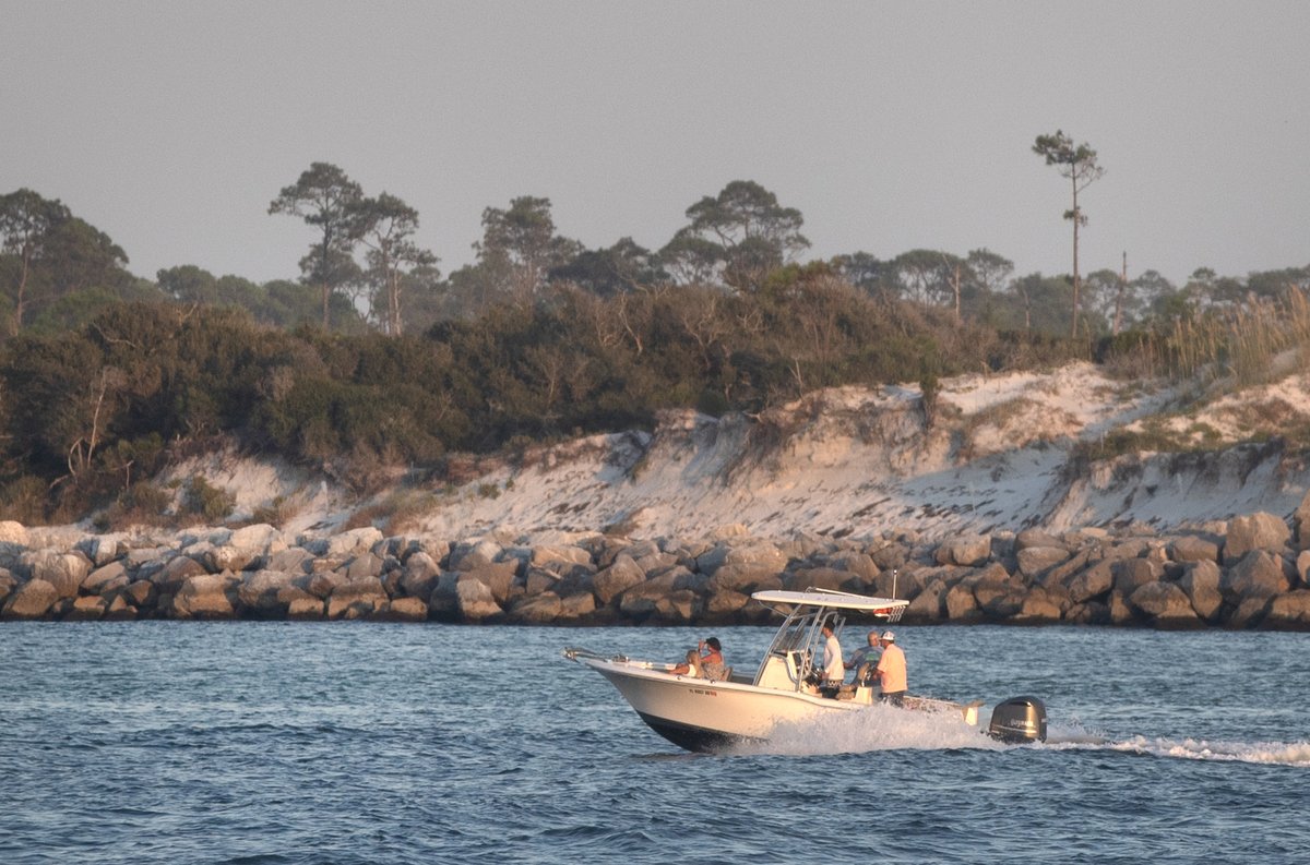 Cruising through sparkling waters by Shell Island—where the journey is just as beautiful as the destination. 🌅

#DestinationPanamaCity #LovePC