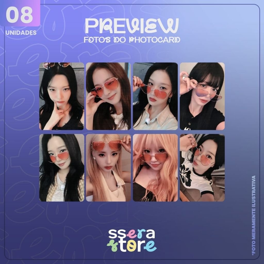 ssera_store's tweet photo. Novidade!
☑️ Fromis_9 Supersonic Photocards Fanmade
🛒 : https://t.co/N0gc4qnVDm
#fromis_9 #Supersonic https://t.co/xtvKFjZNDP