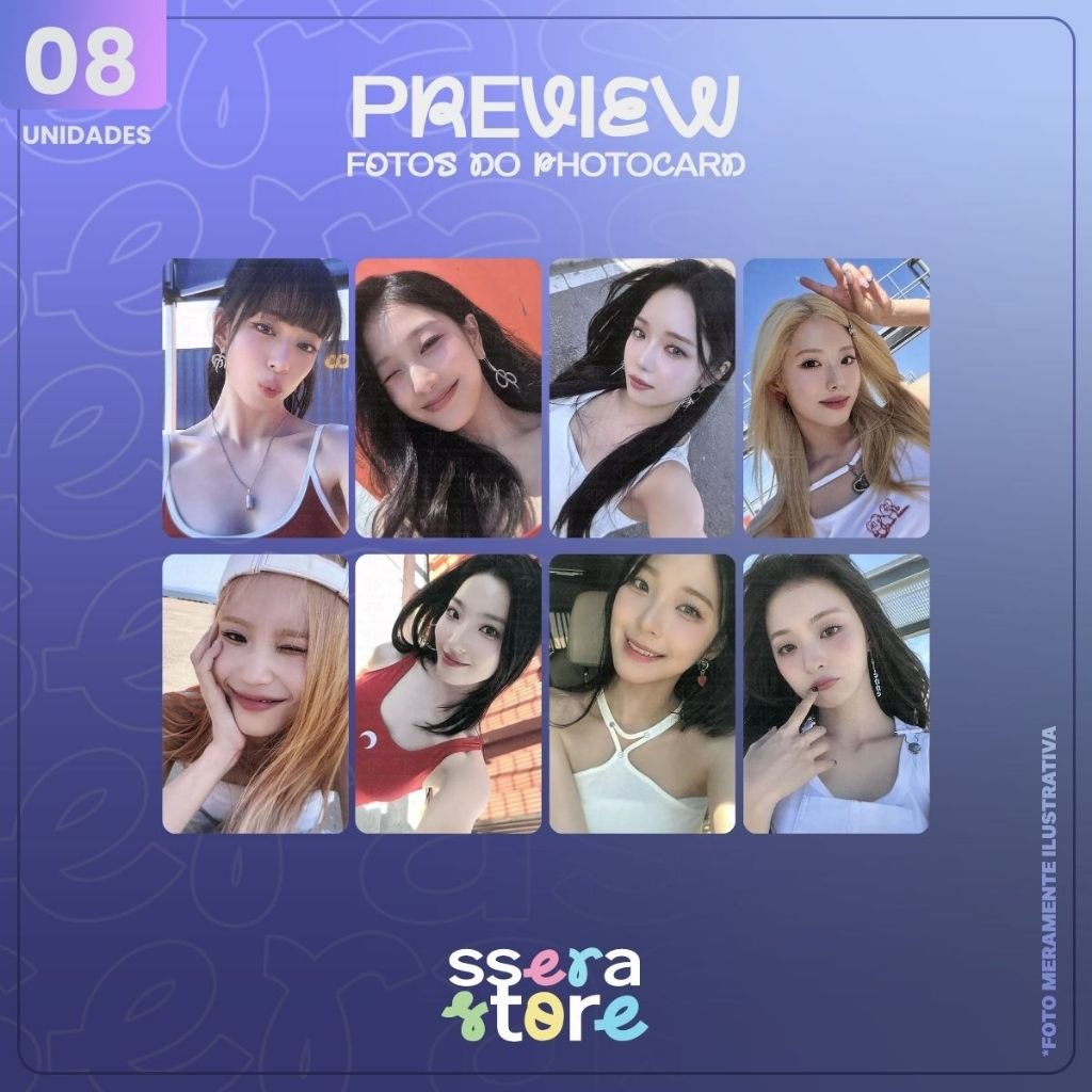 ssera_store's tweet photo. Novidade!
☑️ Fromis_9 Supersonic Photocards Fanmade
🛒 : https://t.co/N0gc4qnVDm
#fromis_9 #Supersonic https://t.co/xtvKFjZNDP