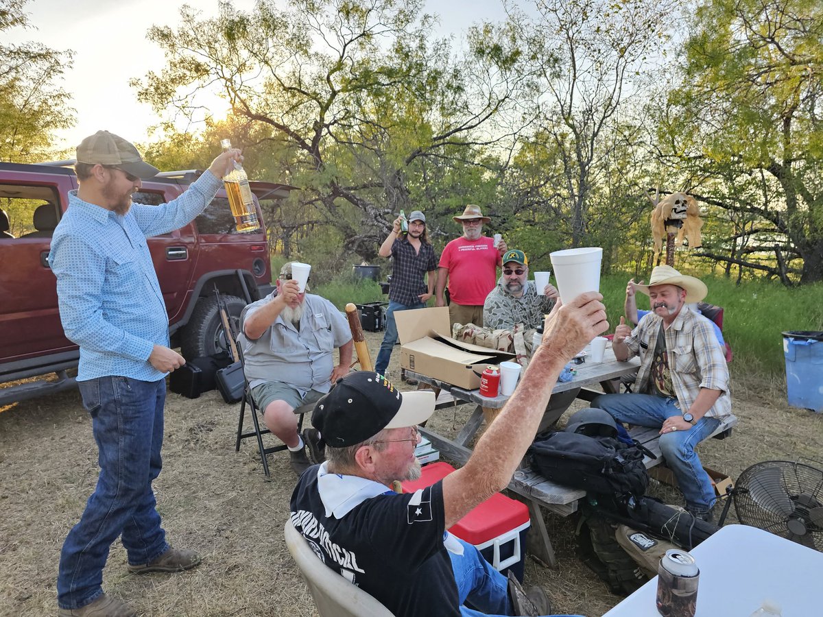 texageddon's tweet image. At Texageddon, you don't have to worry about split times... or even if you hit targets... we shoot retired fire extinguishers and pumpkins. The only thing we are serious about is connecting you with you and having fun over drink and campfire food. We have real targets, too