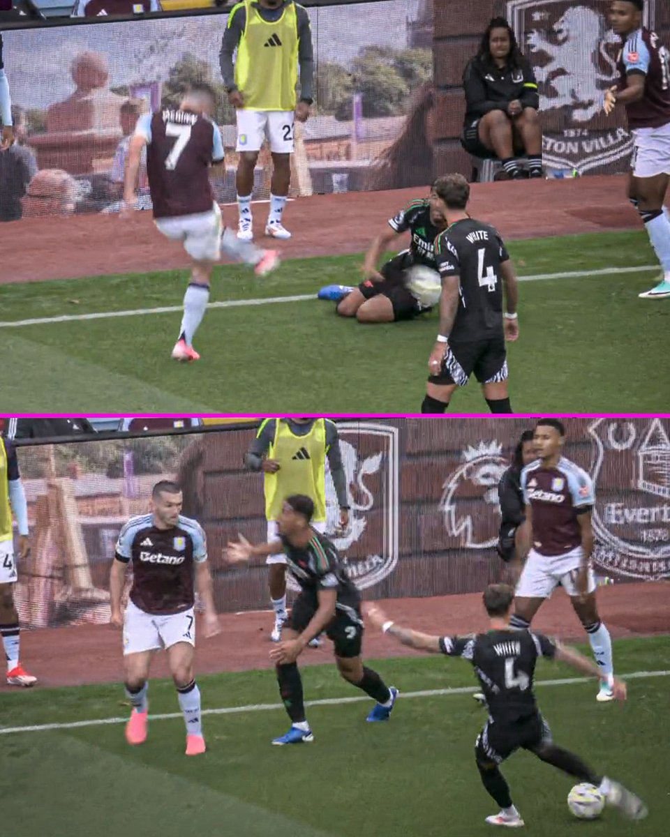 Ben White returned the favour 😅